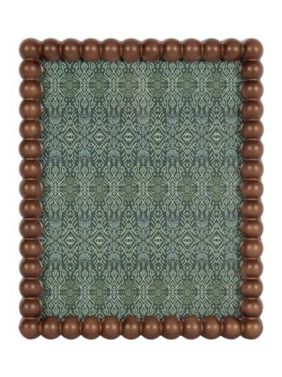 DesignOvation 8 x 10 Beaded Walnut Tabletop Picture Frame